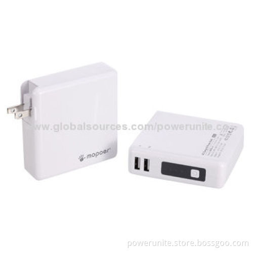 8,200mAh Portable Mobile Phone Power Banks with 110-240V AC/0.1A Rated Input Voltage